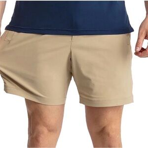 Birddogs Men's Athletic Tan Shorts